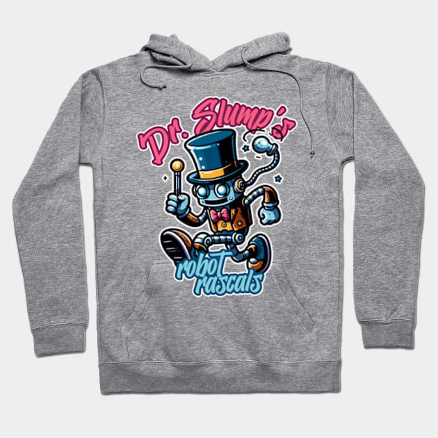 Dr. Slump Robot Rascal Hoodie by elegantelite